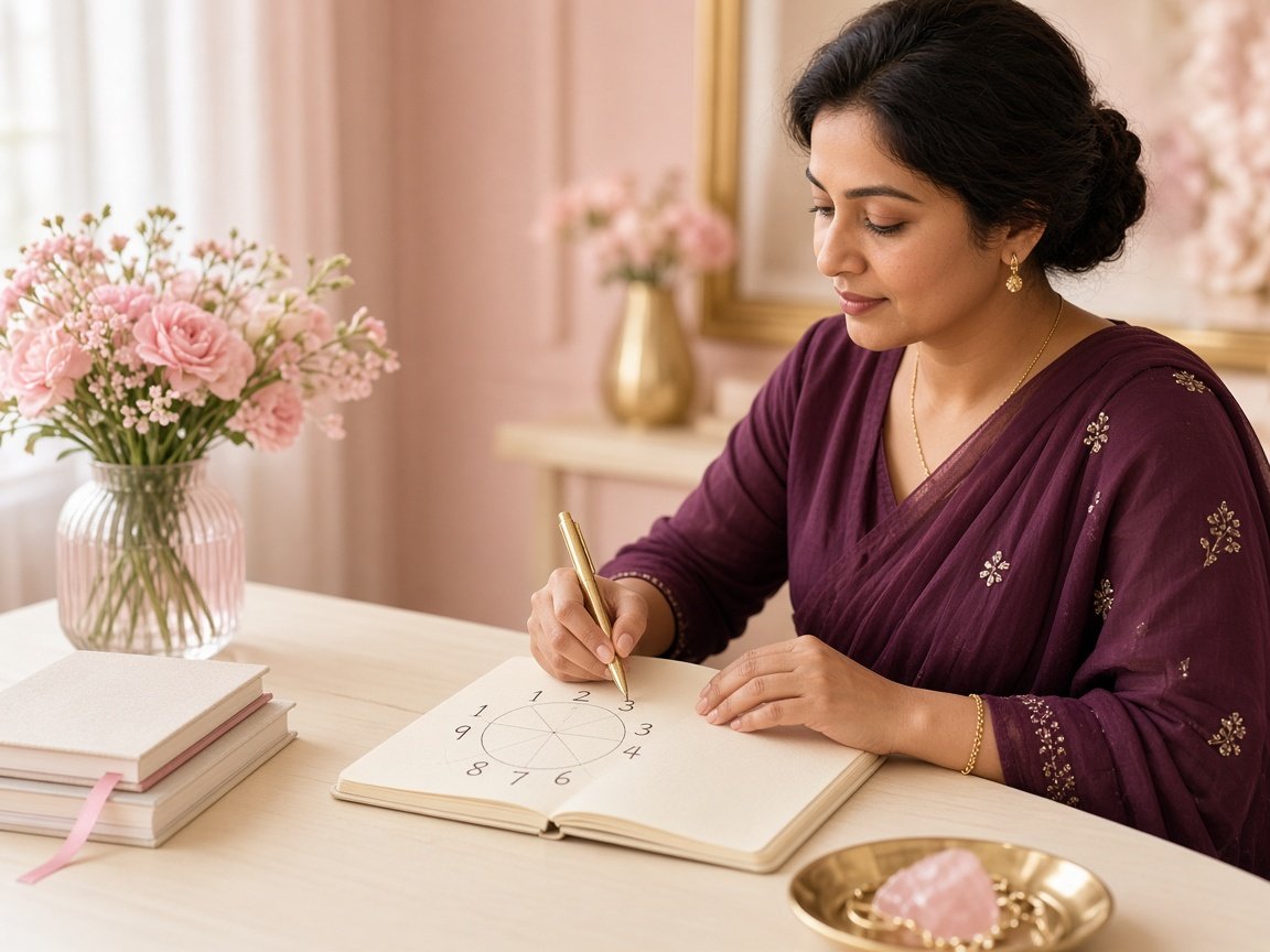 Numerology consultation with name and birth-date numbers