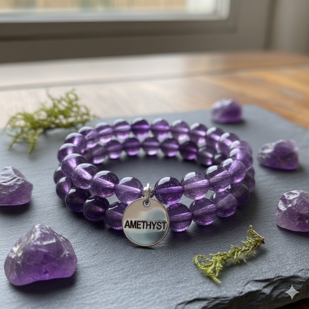 Amethyst Crystal Bracelet