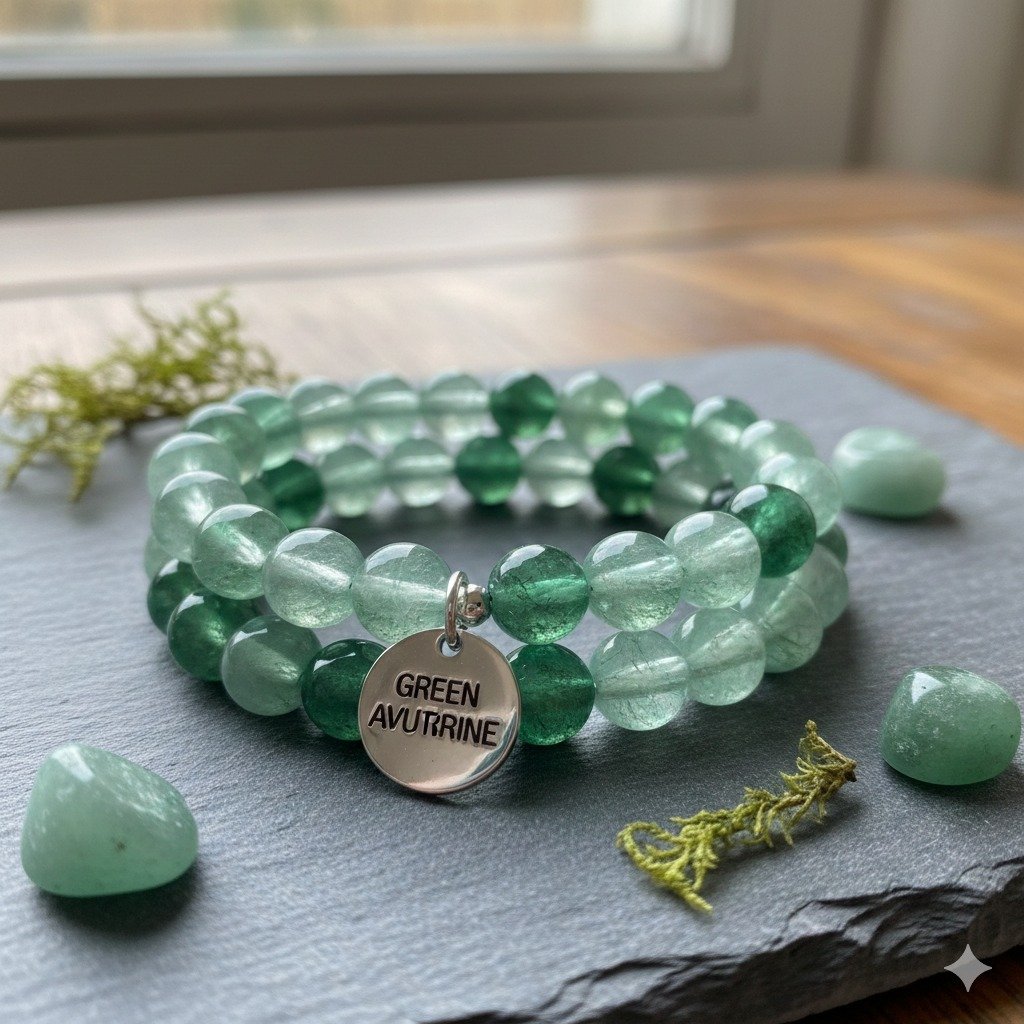 Green Aventurine Crystal Bracelet